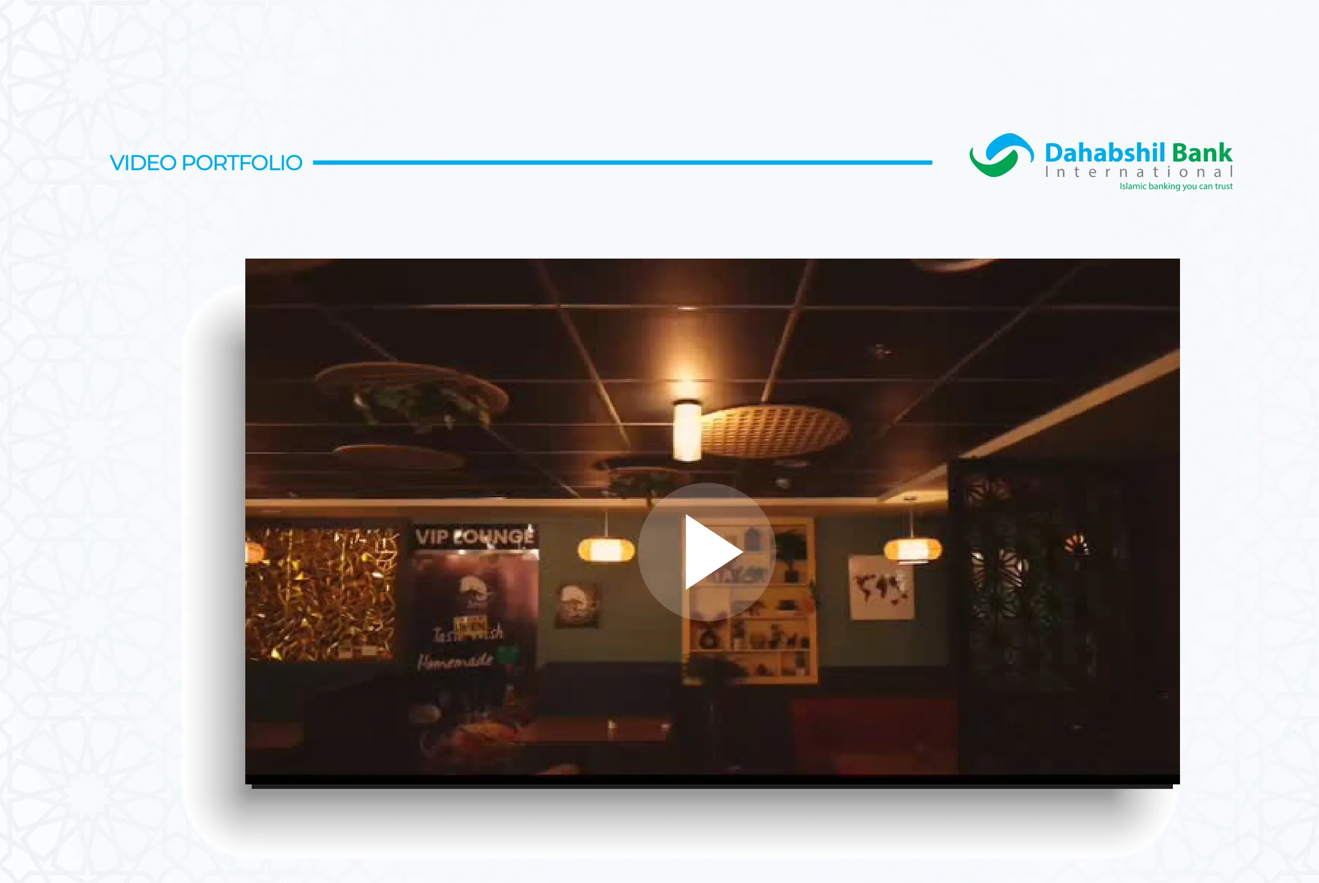 VIDEO PORTFOLIO